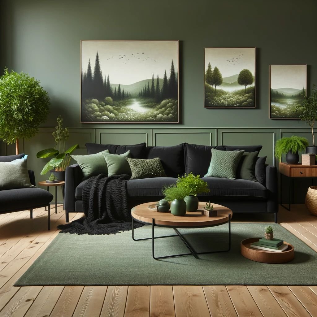 Black and Green Home Décor Ideas That Never Go Out of Style